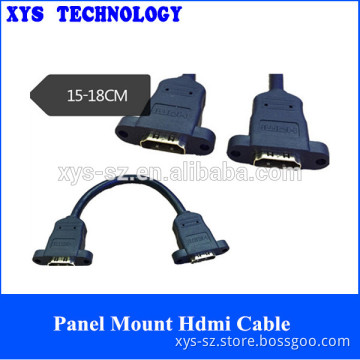 High Speed panel mount hdmi cable